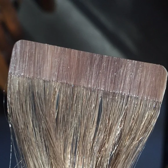 Human hair 100% 18in tape ombré dark blonde/blond